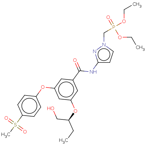 Chemical structure of BindingDB Monomer ID 50585820
