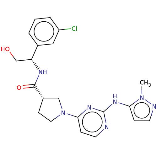 Chemical structure of BindingDB Monomer ID 50586291