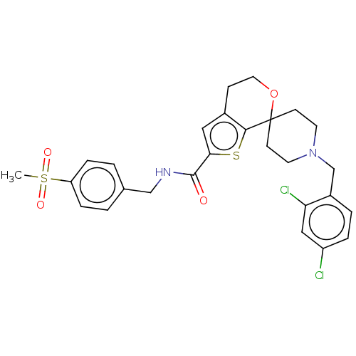 Chemical structure of BindingDB Monomer ID 50586389