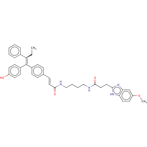 Chemical structure of BindingDB Monomer ID 50586405