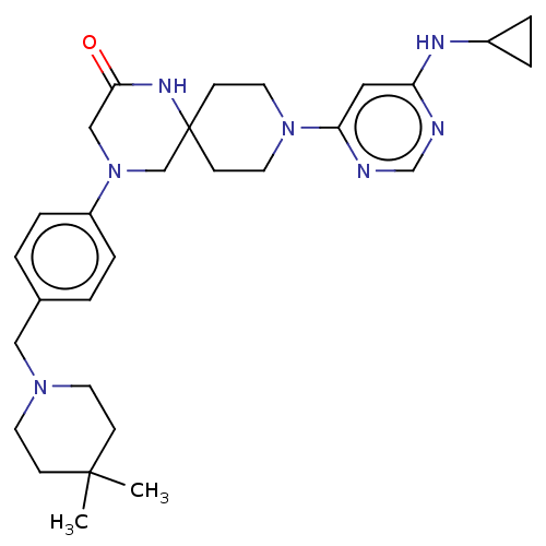 Chemical structure of BindingDB Monomer ID 50586494