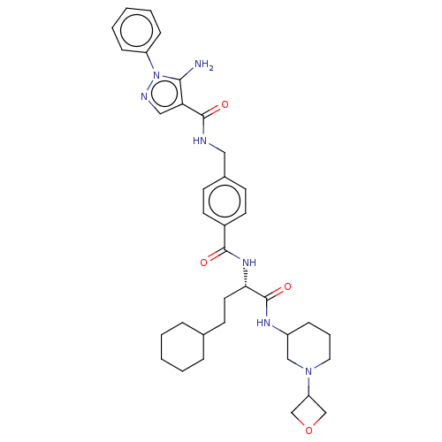 Chemical structure of BindingDB Monomer ID 50586581