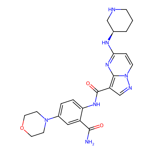 Chemical structure of BindingDB Monomer ID 50586643