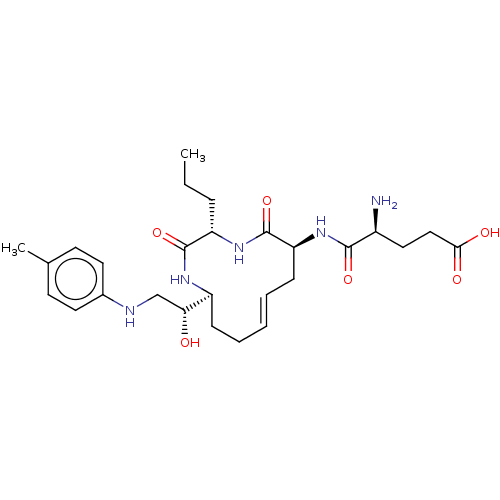 Chemical structure of BindingDB Monomer ID 50586826