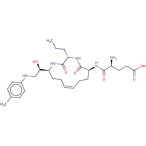 Chemical structure of BindingDB Monomer ID 50586830