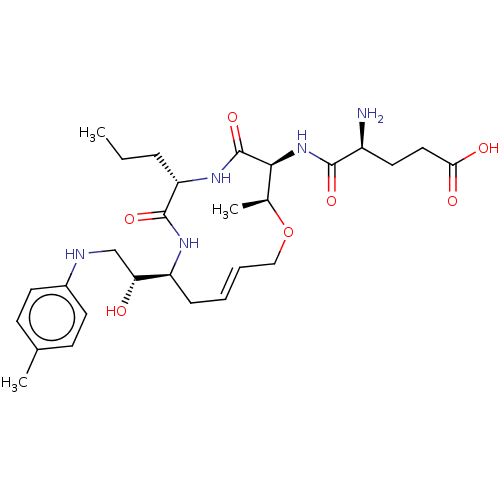 Chemical structure of BindingDB Monomer ID 50586838
