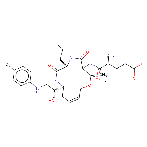 Chemical structure of BindingDB Monomer ID 50586841