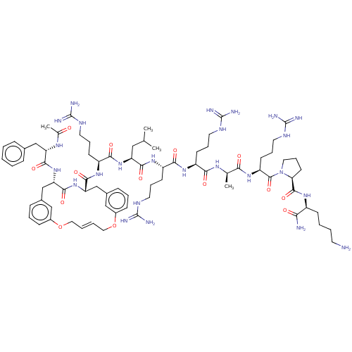 Chemical structure of BindingDB Monomer ID 50587020