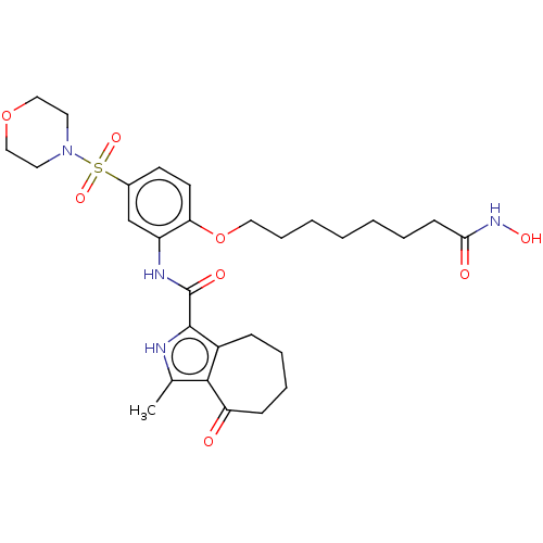 Chemical structure of BindingDB Monomer ID 50587252