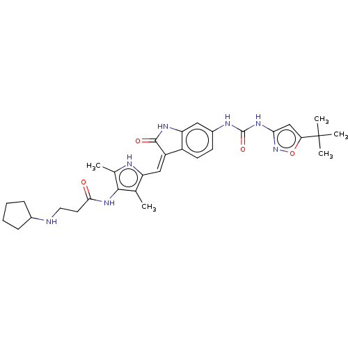 Chemical structure of BindingDB Monomer ID 50587329