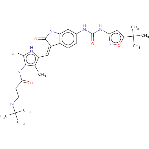 Chemical structure of BindingDB Monomer ID 50587330
