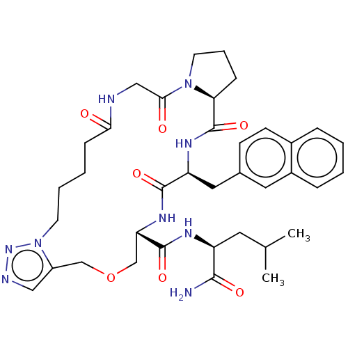 Chemical structure of BindingDB Monomer ID 50587395