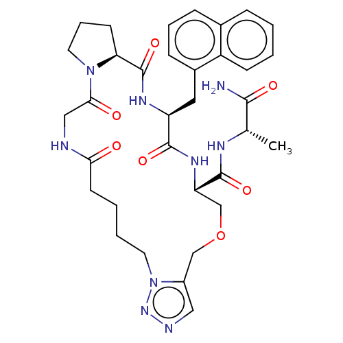 Chemical structure of BindingDB Monomer ID 50587410