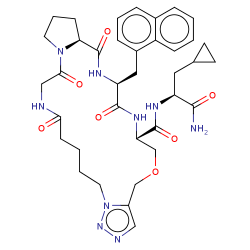 Chemical structure of BindingDB Monomer ID 50587414