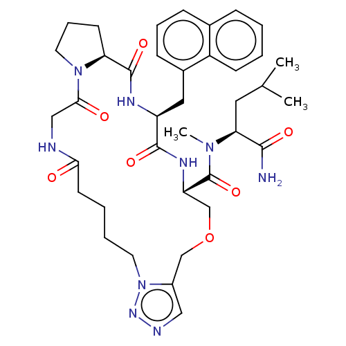 Chemical structure of BindingDB Monomer ID 50587417