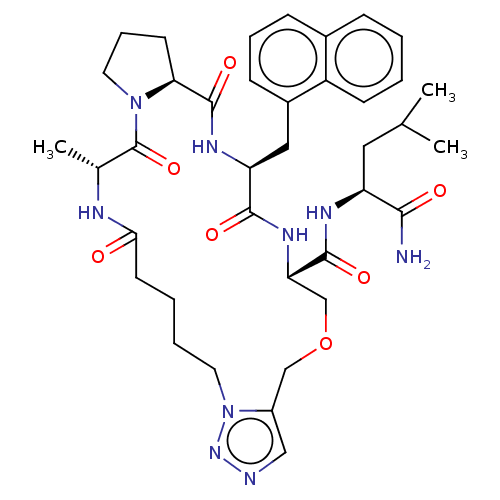 Chemical structure of BindingDB Monomer ID 50587419