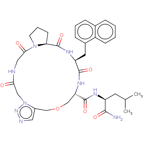 Chemical structure of BindingDB Monomer ID 50587424