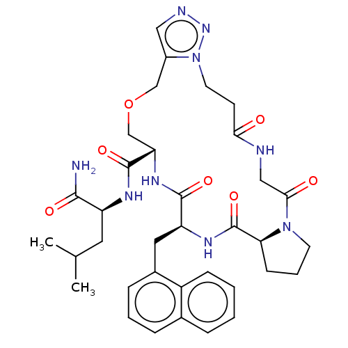 Chemical structure of BindingDB Monomer ID 50587425