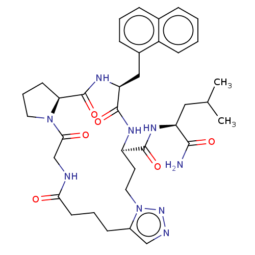 Chemical structure of BindingDB Monomer ID 50587435