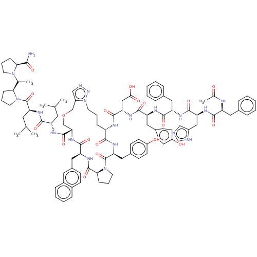 Chemical structure of BindingDB Monomer ID 50587444