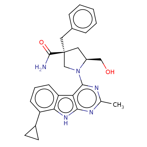 Chemical structure of BindingDB Monomer ID 50587502