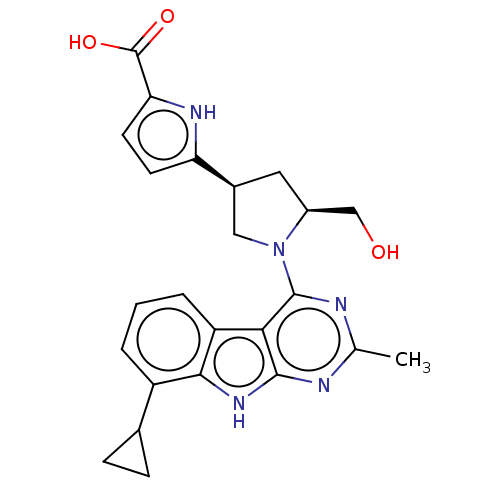 Chemical structure of BindingDB Monomer ID 50587504