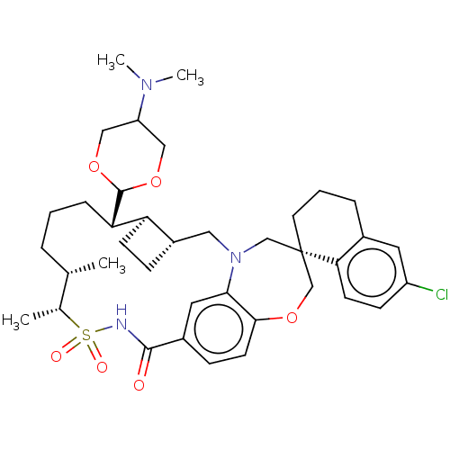 Chemical structure of BindingDB Monomer ID 50587658