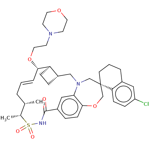 Chemical structure of BindingDB Monomer ID 50587660