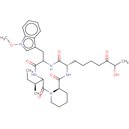 Chemical structure of BindingDB Monomer ID 50588303