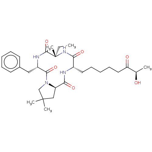 Chemical structure of BindingDB Monomer ID 50588309