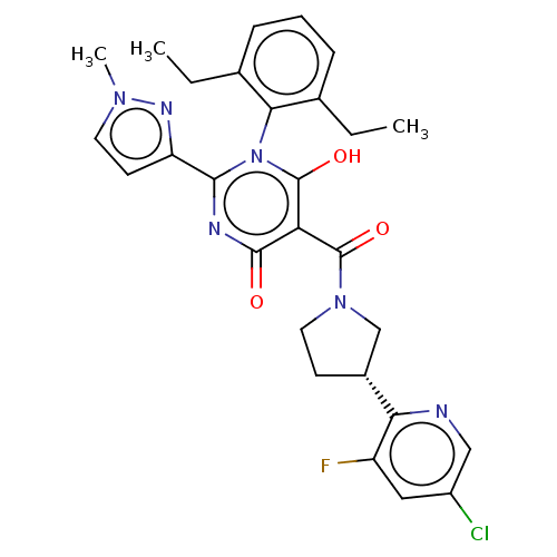 Chemical structure of BindingDB Monomer ID 50588316