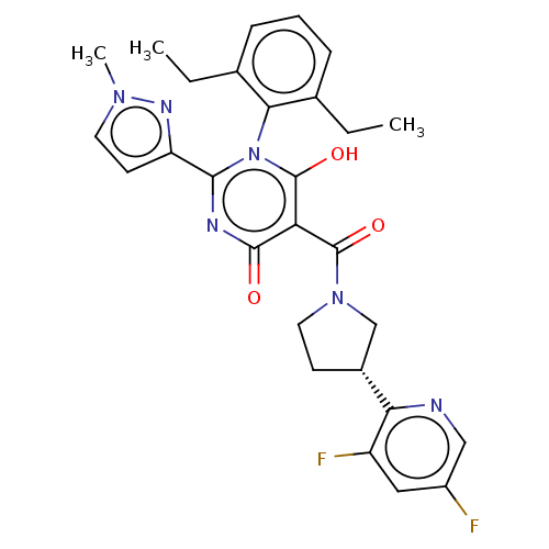 Chemical structure of BindingDB Monomer ID 50588333