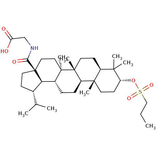 Chemical structure of BindingDB Monomer ID 50588345
