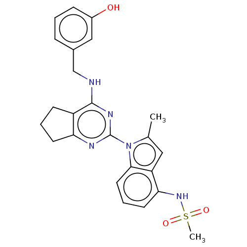 Chemical structure of BindingDB Monomer ID 50588374