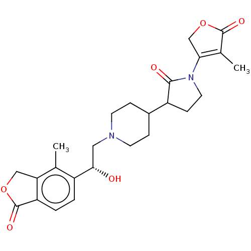Chemical structure of BindingDB Monomer ID 50589225