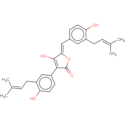 Chemical structure of BindingDB Monomer ID 50589299