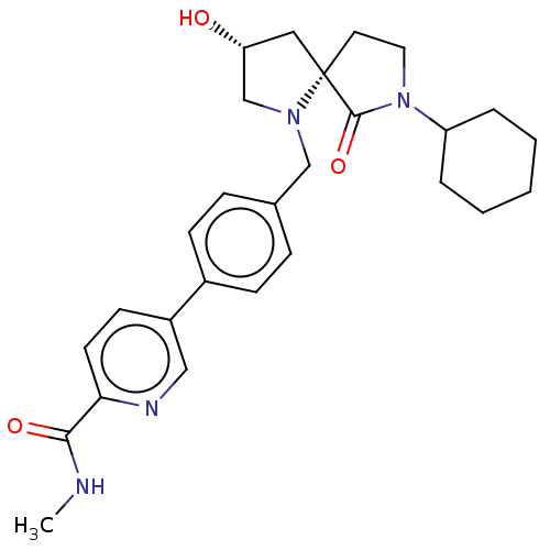 Chemical structure of BindingDB Monomer ID 50589323