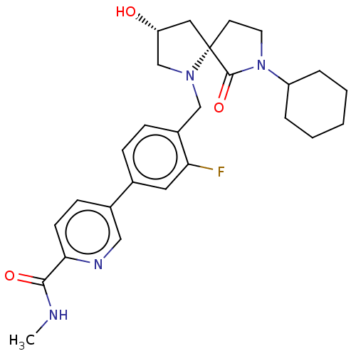Chemical structure of BindingDB Monomer ID 50589343