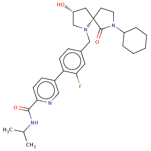 Chemical structure of BindingDB Monomer ID 50589345