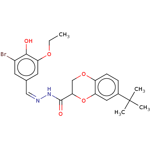 Chemical structure of BindingDB Monomer ID 50589373