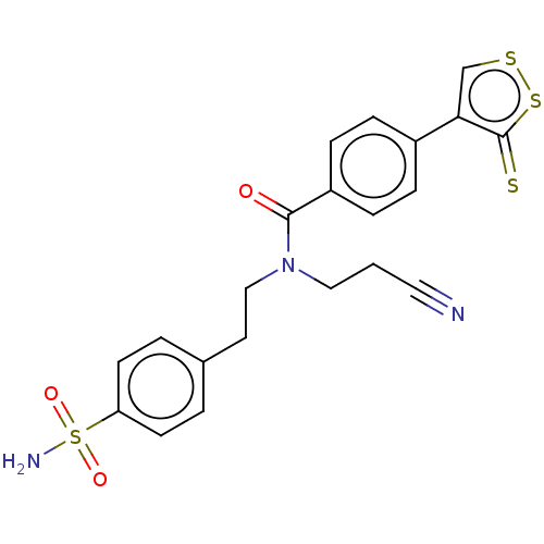 Chemical structure of BindingDB Monomer ID 50589821