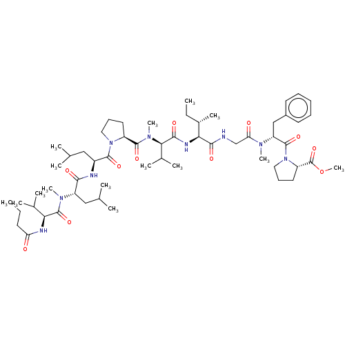 Chemical structure of BindingDB Monomer ID 50589880