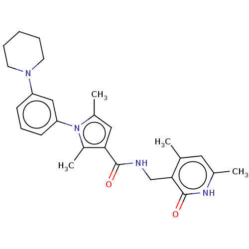 Chemical structure of BindingDB Monomer ID 50590380