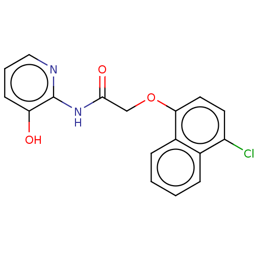 Chemical structure of BindingDB Monomer ID 50590386