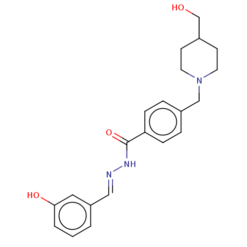 Chemical structure of BindingDB Monomer ID 50590555
