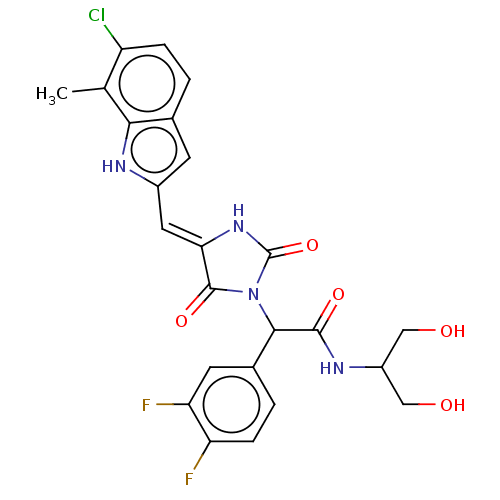 Chemical structure of BindingDB Monomer ID 50590813