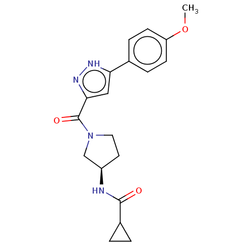 Chemical structure of BindingDB Monomer ID 50590966