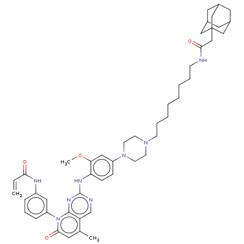 Chemical structure of BindingDB Monomer ID 50591174