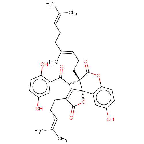 Chemical structure of BindingDB Monomer ID 50591620