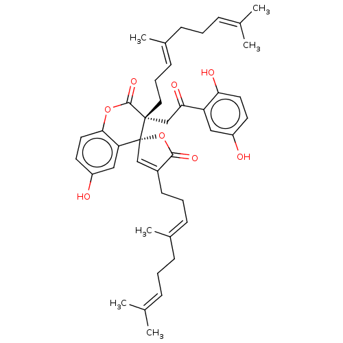 Chemical structure of BindingDB Monomer ID 50591622